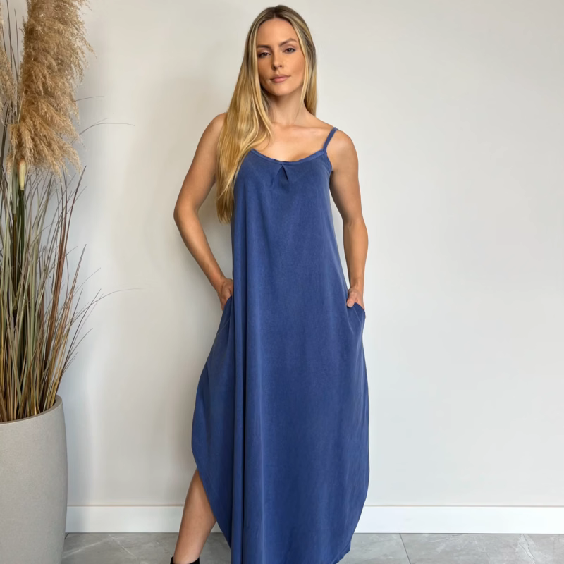 Vestido Alcinha Longo Deza