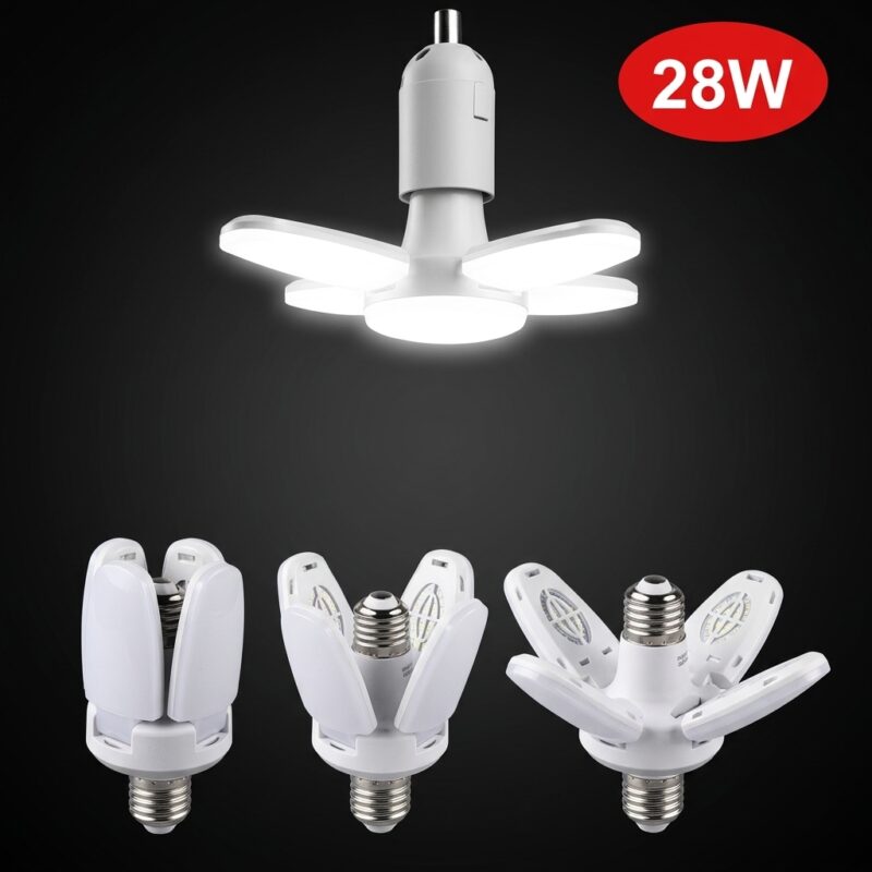 Luminária De Teto Dobrável 28W 6000K E27