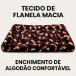 Cama Grande Para Cães Acolchoada E Lavável (7)